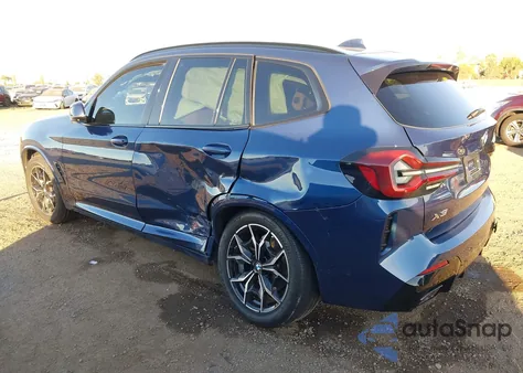 2024 BMW X3 Sdrive30I из США, поврежденный, VIN 5UX43DP06R9W52182